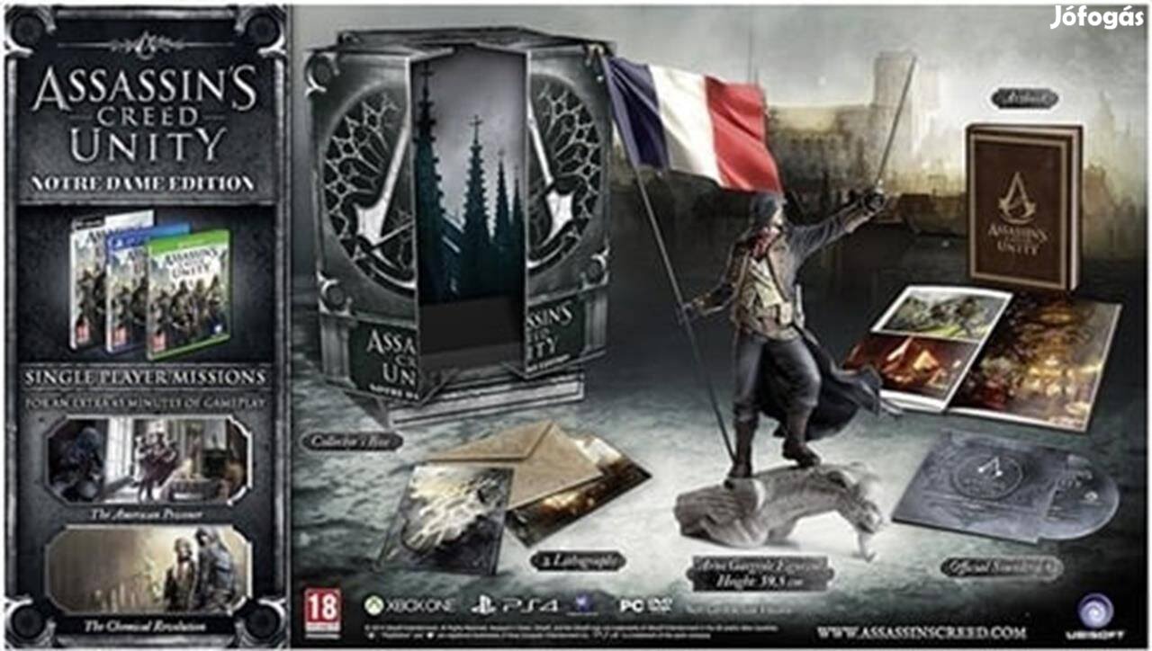 Assassin's Creed Unity - Notre Dame Edition Wfigure PS4 játék