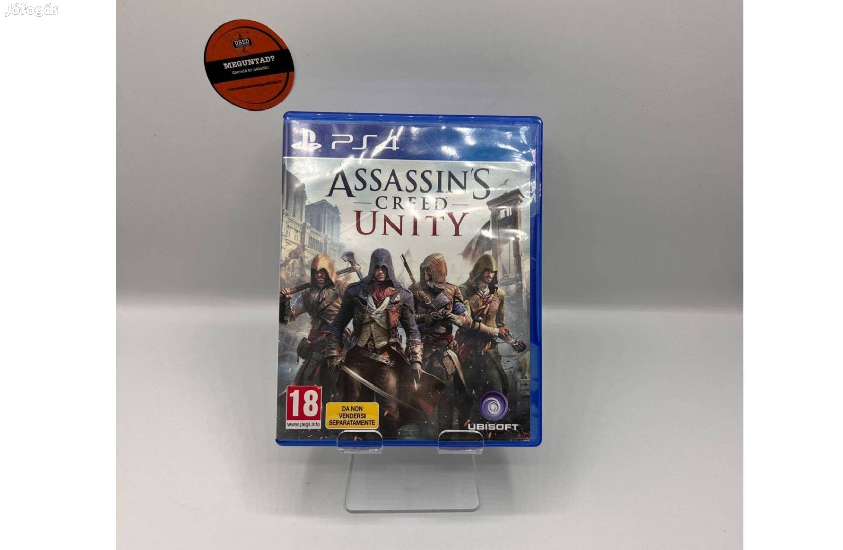 Assassin's Creed Unity - PS4 játék, használt