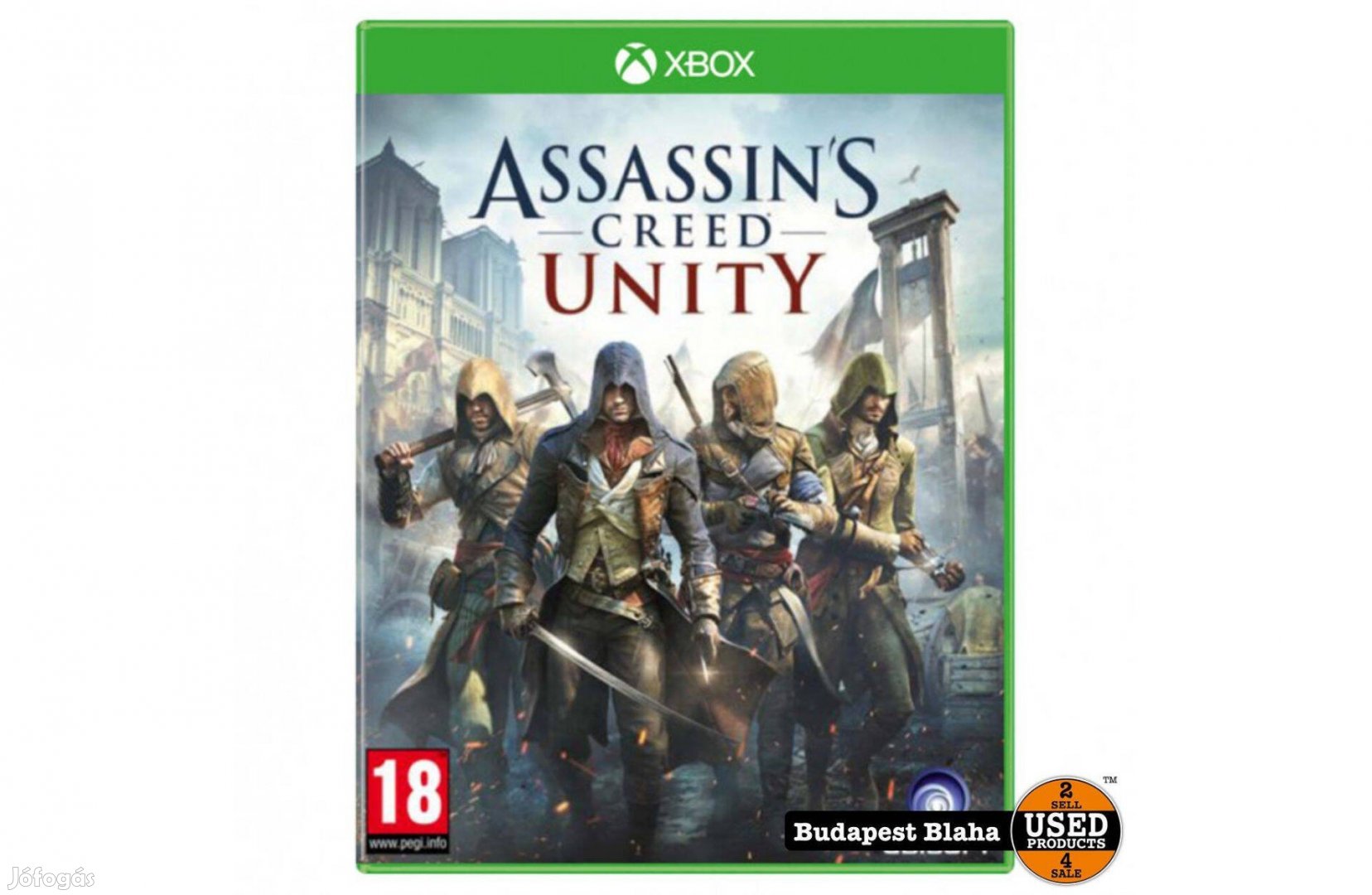 Assassin's Creed Unity - Xbox One játék