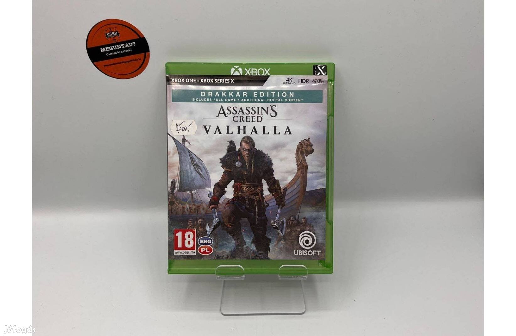 Assassin's Creed Valhalla Drakkar Edition- Xbox One játék, használt