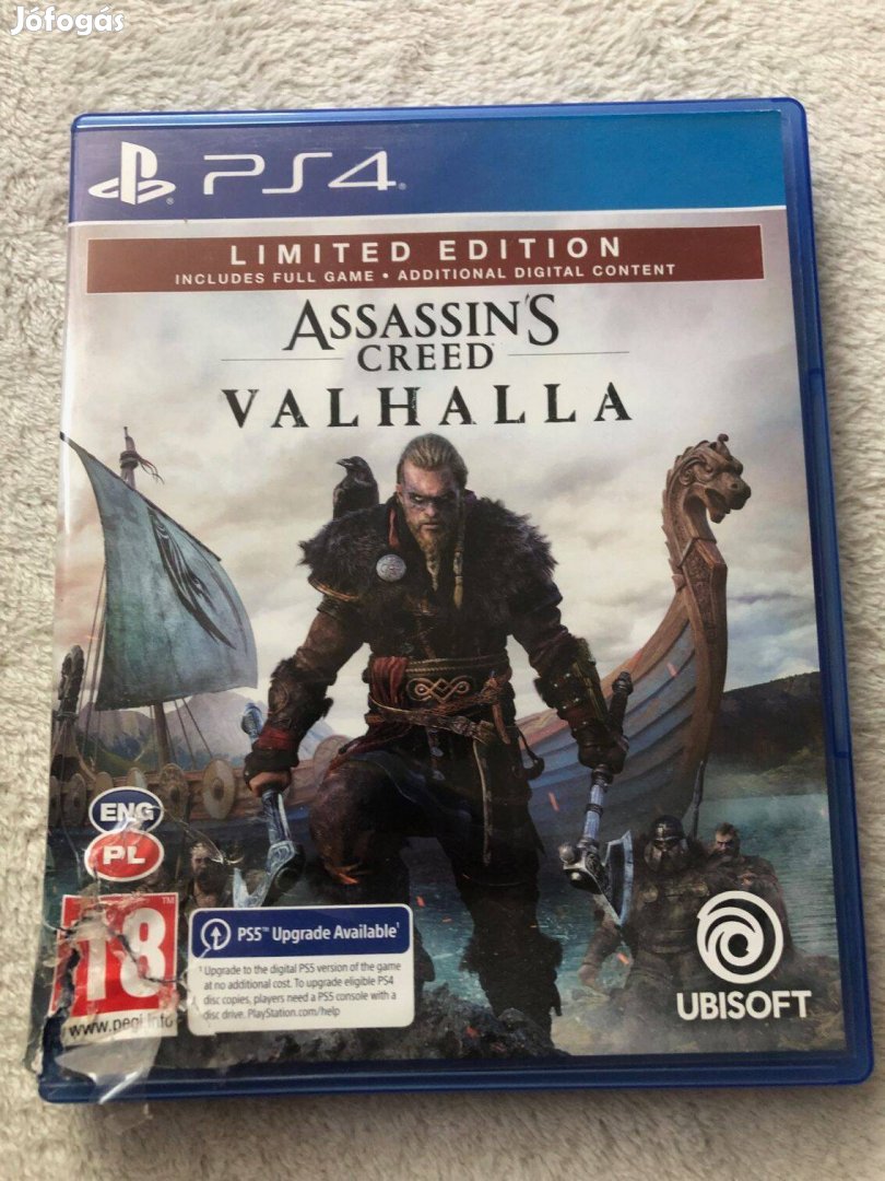 Assassin's Creed Valhalla Ps4 Playstation 4 játék