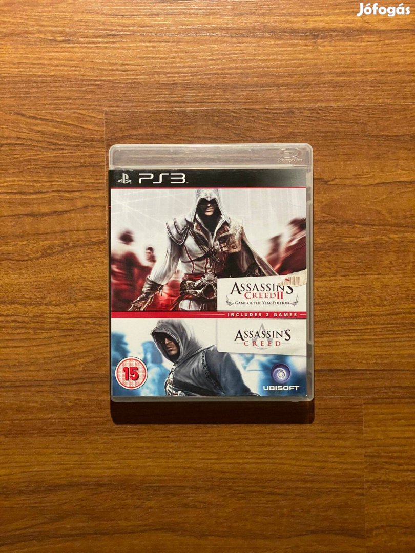 Assassin's Creed + Assassin's Creed II PS3 játék