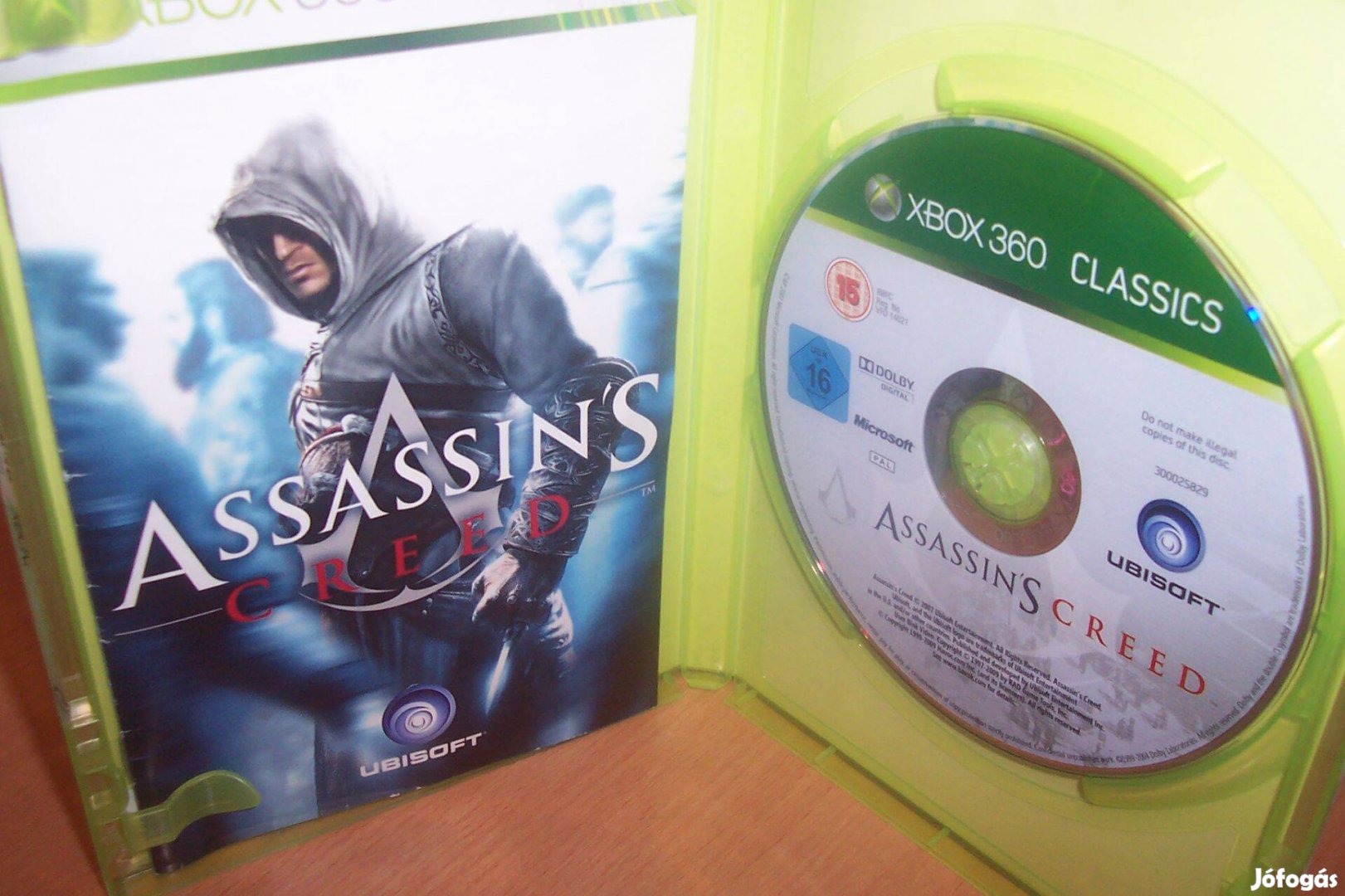 Assassin's Creed - eredeti xbox360/ONE játéklemez