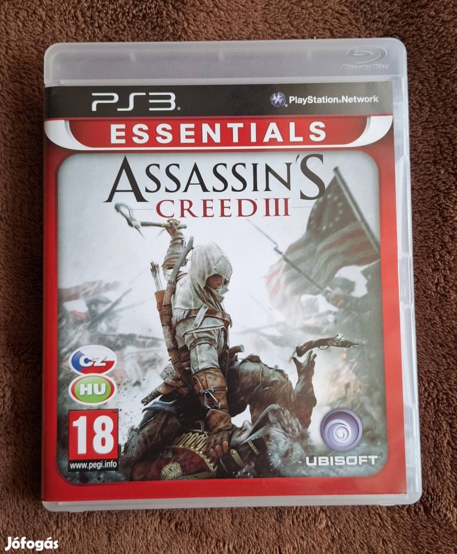 Assassin's creed III PS3 játék