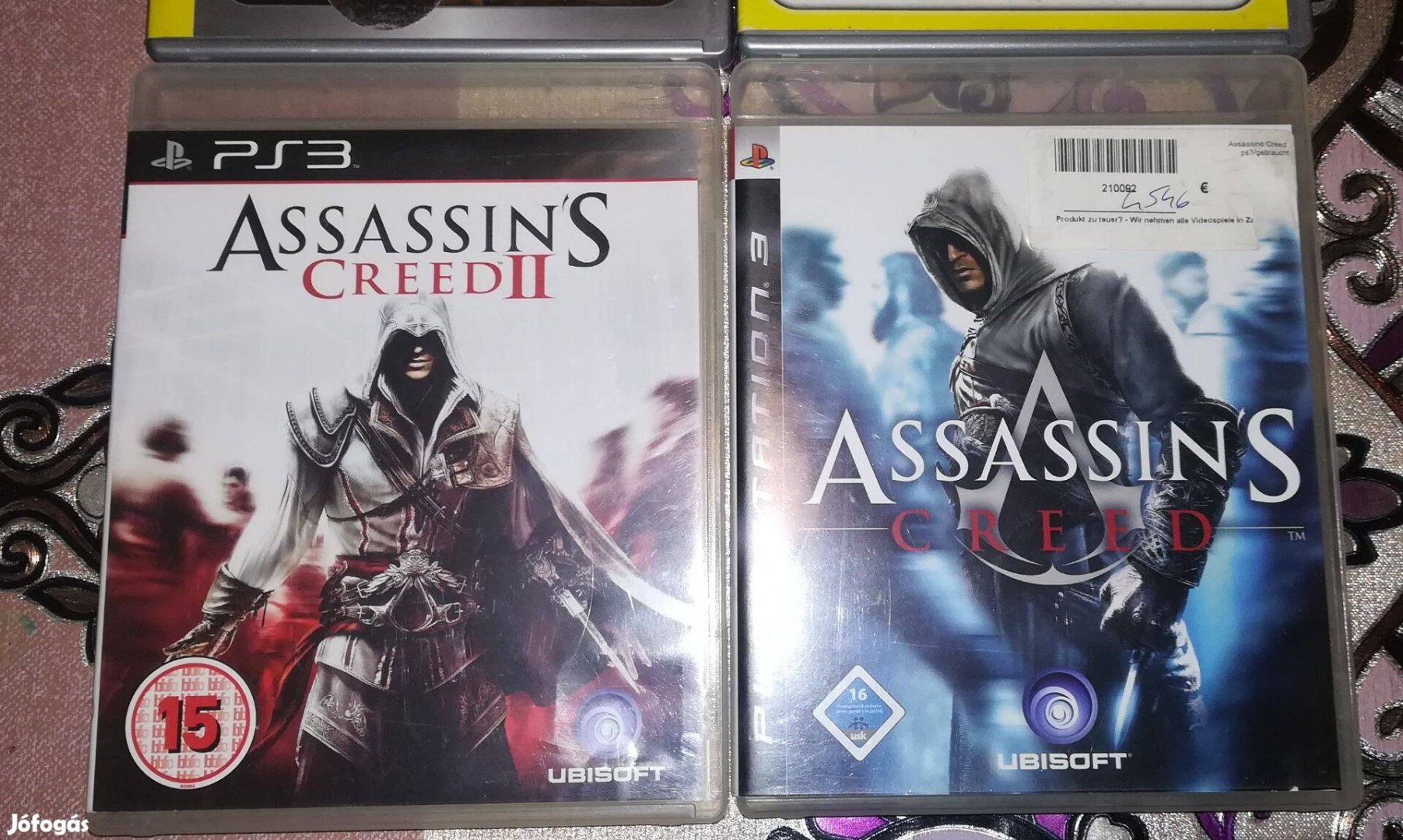 Assassins Creed 1 és 2 (PS3)