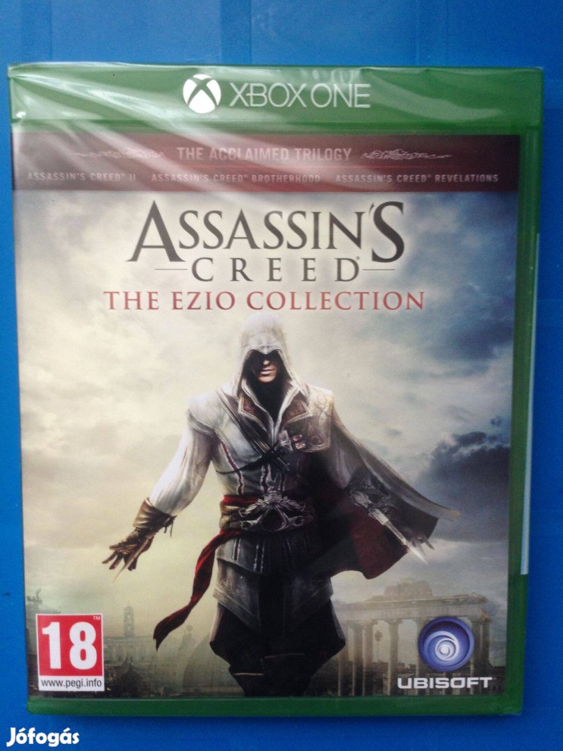 Assassins Creed Ezio Collection (3játék!) xbox one-series x játék,elad