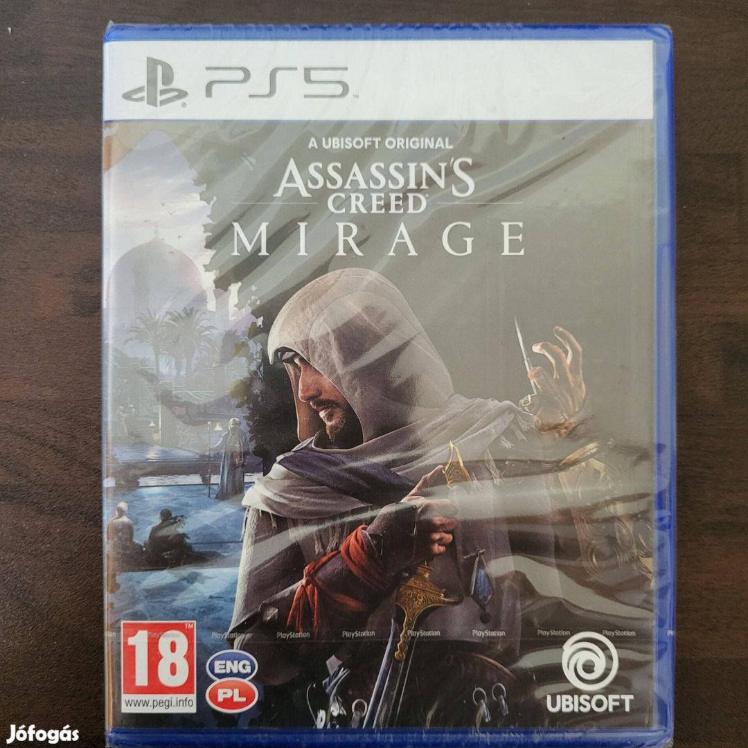 Assassins Creed Mirage (bontatlan!) ps5 játék eladó-csere