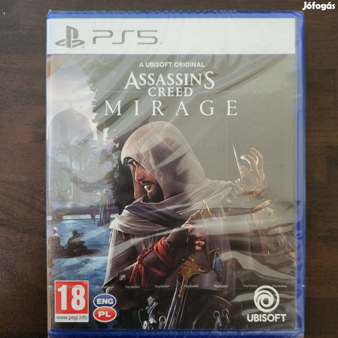 Assassins Creed Mirage (bontatlan!) ps5 játék eladó-csere