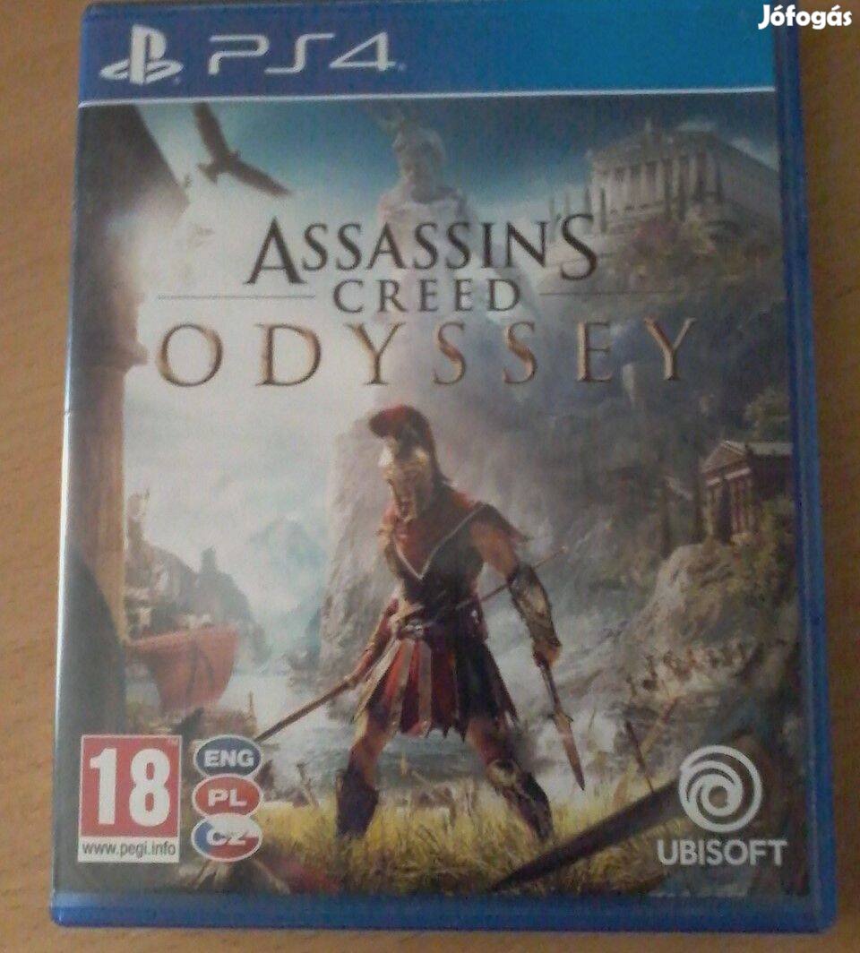 Assassins Creed Odyssey PS 4 játék eladó.(nem postázom)