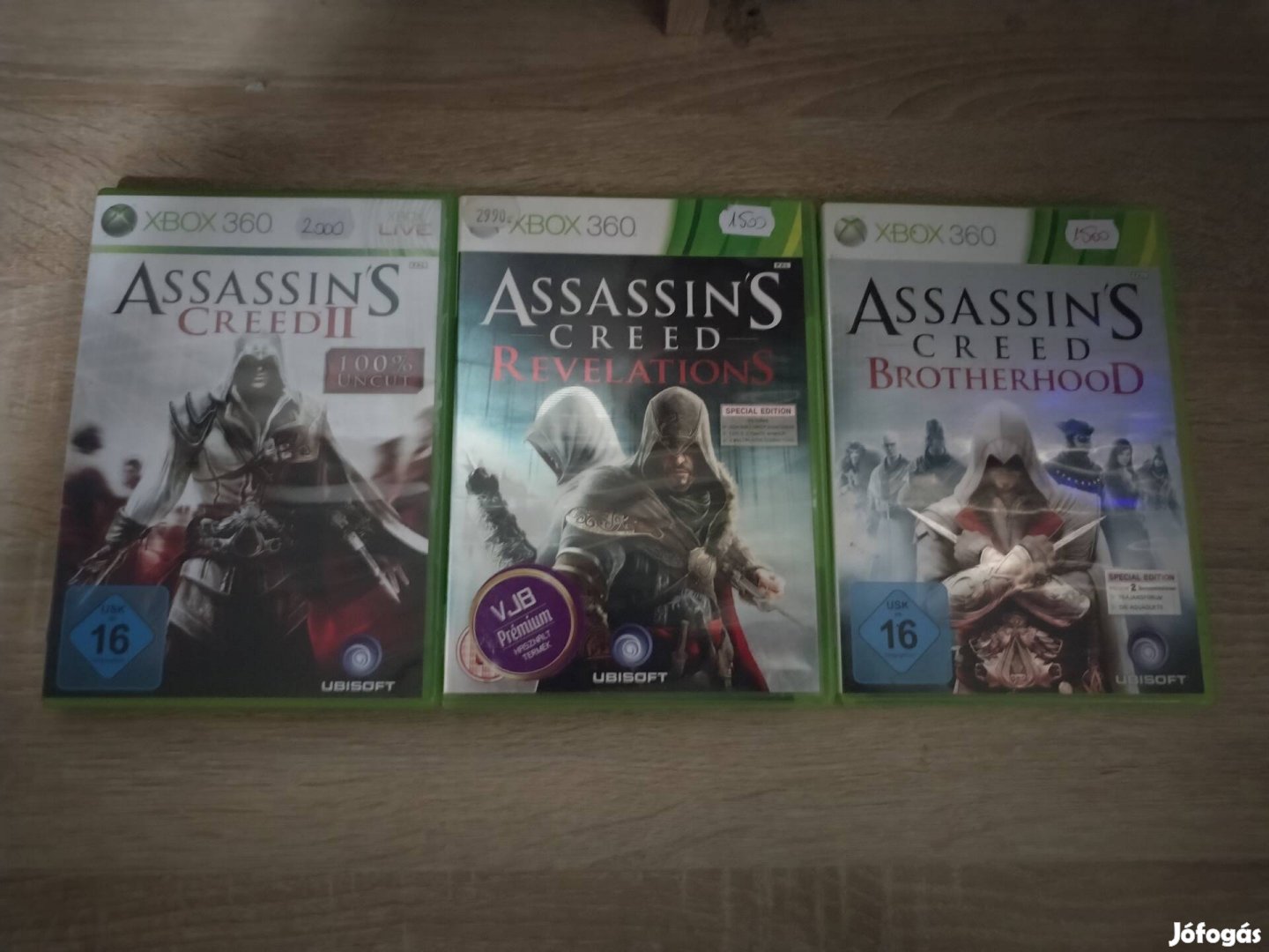 Assassins Creed Xbox 360 játékok egyben 