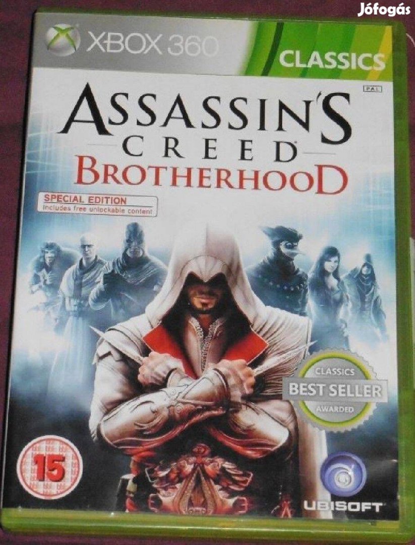 Assassins Creed - Brotherhood Gyári Xbox 360, Xbox ONE, Series X Játék