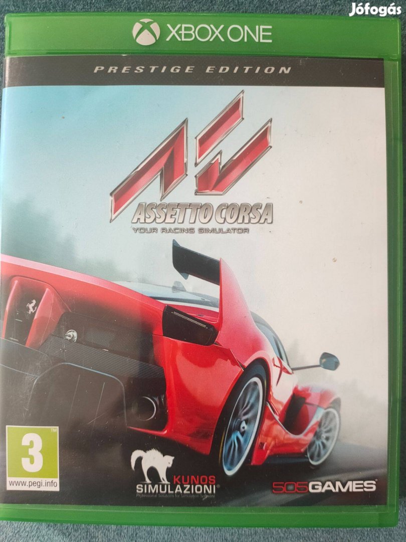 Assetto Corsa Xbox One S X SX Játék Debrecenben Eladó
