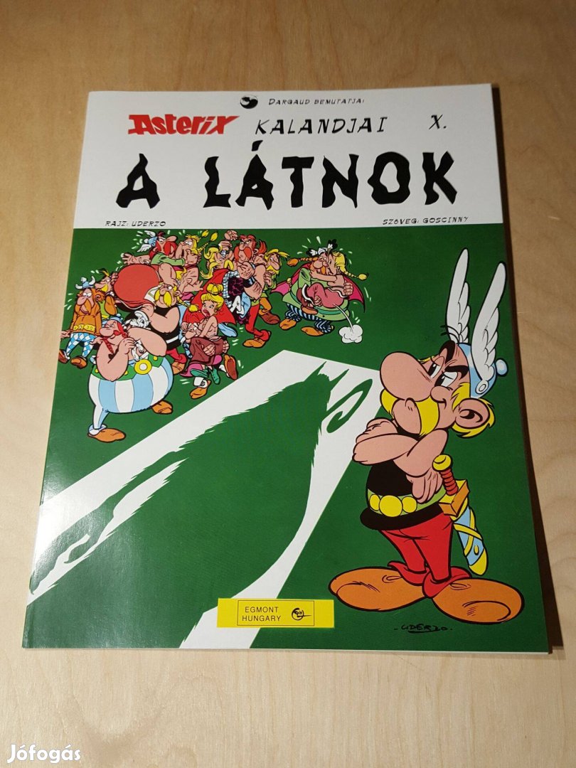 Asterix A látnok Képregény Goscinny Uderzo Egmont 1995 Új állapotú !!