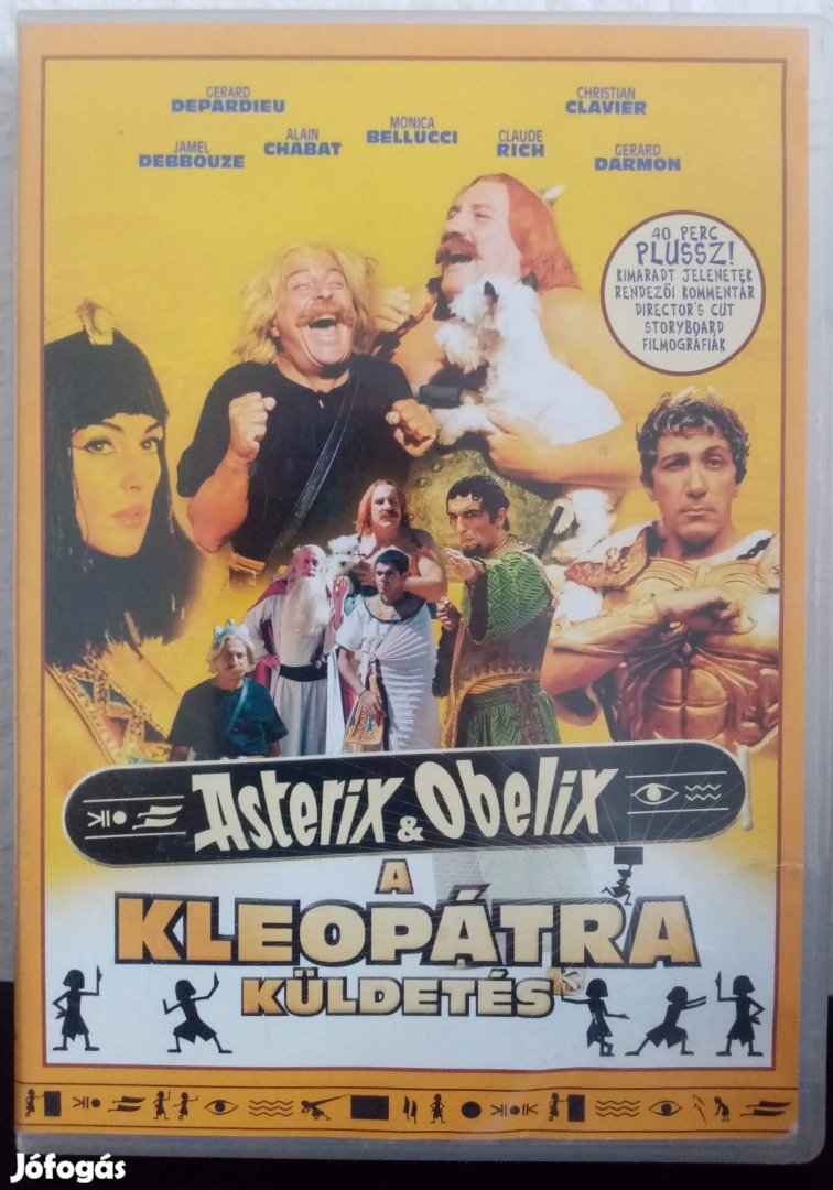 Asterix & Obelix - A Kleopátra küldetés - DVD - film eladó 