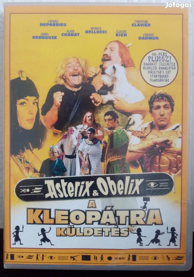 Asterix & Obelix - A Kleopátra küldetés - DVD - film eladó 