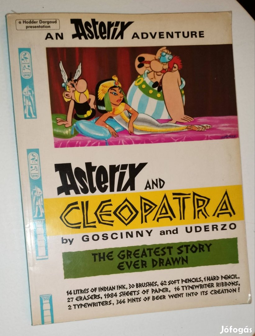 Asterix and Cleopatra angol nyelvű képregény 