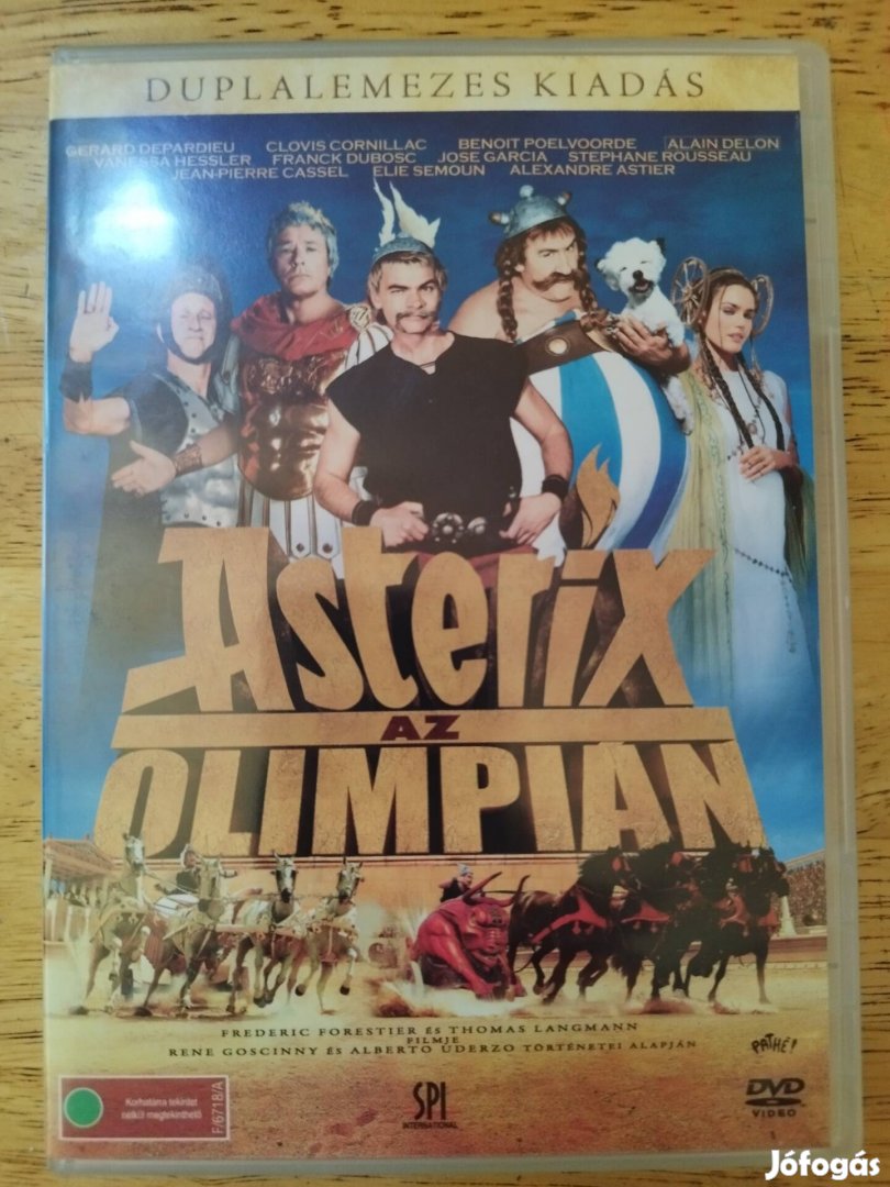 Asterix az Olimpián duplalemezes dvd Gerard Depardieu