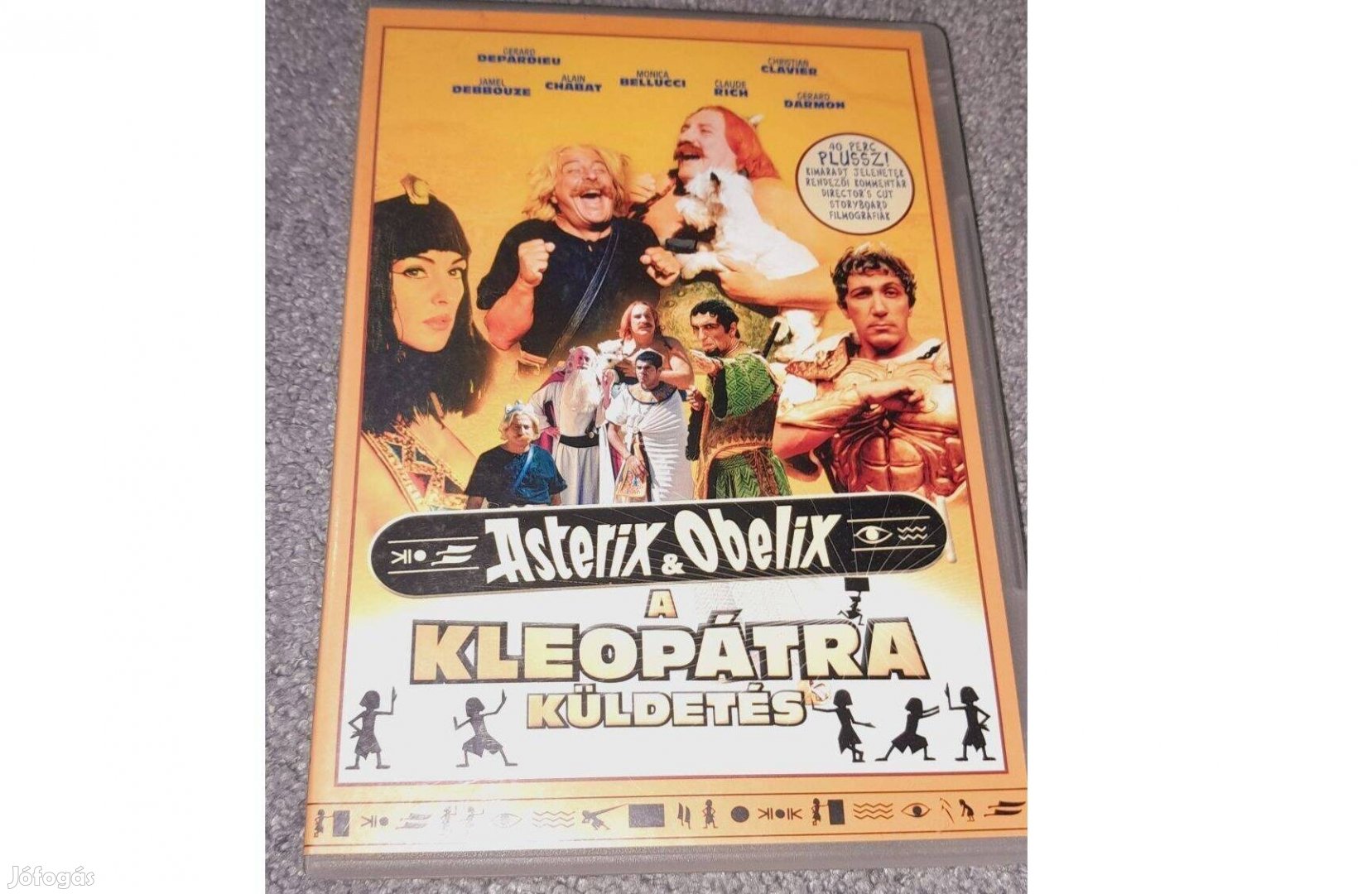 Asterix és Obelix - A Kleopátra küldetés DVD (2002) Szinkronos karcmen