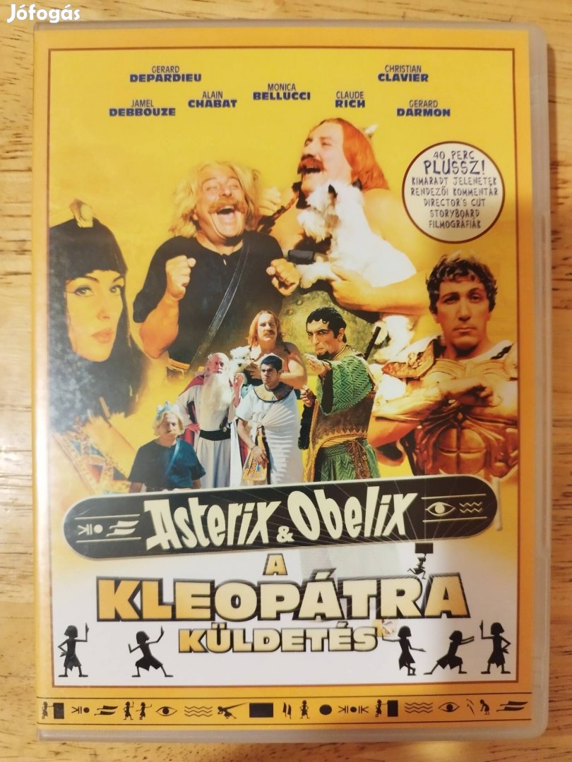 Asterix és Obelix a Kleopátra küldetés dvd