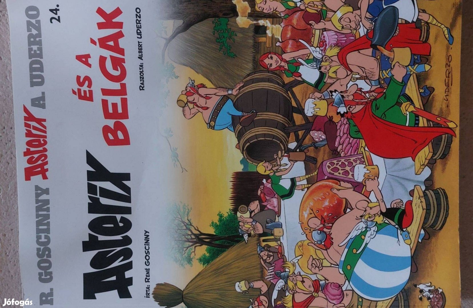 Asterix és a belgák képregény