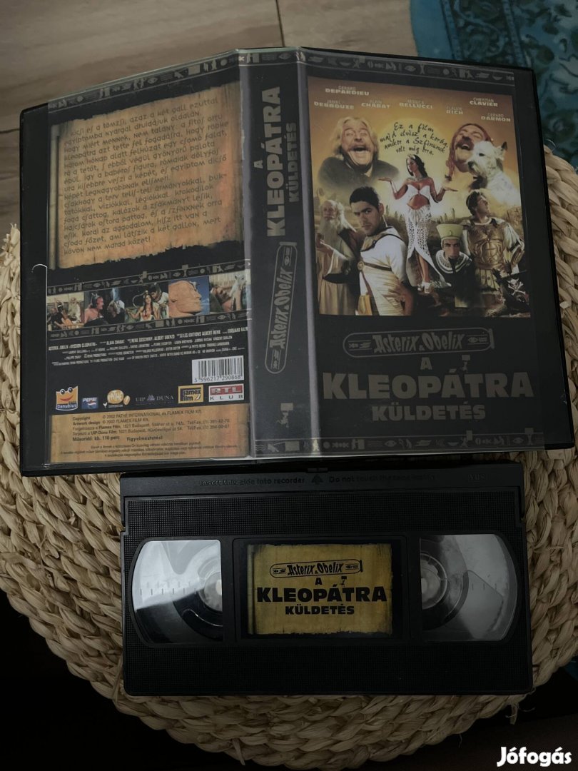 Asterix és obelix a kleopátra küldetés vhs m