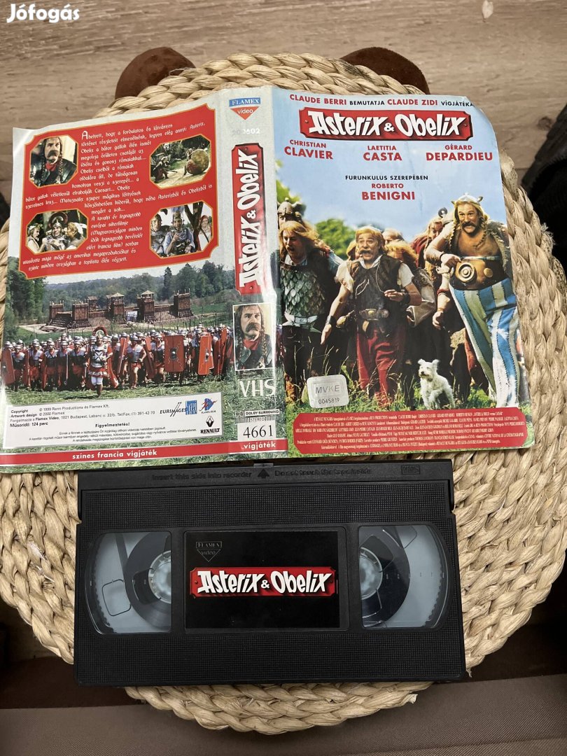 Asterix és obelix vhs film