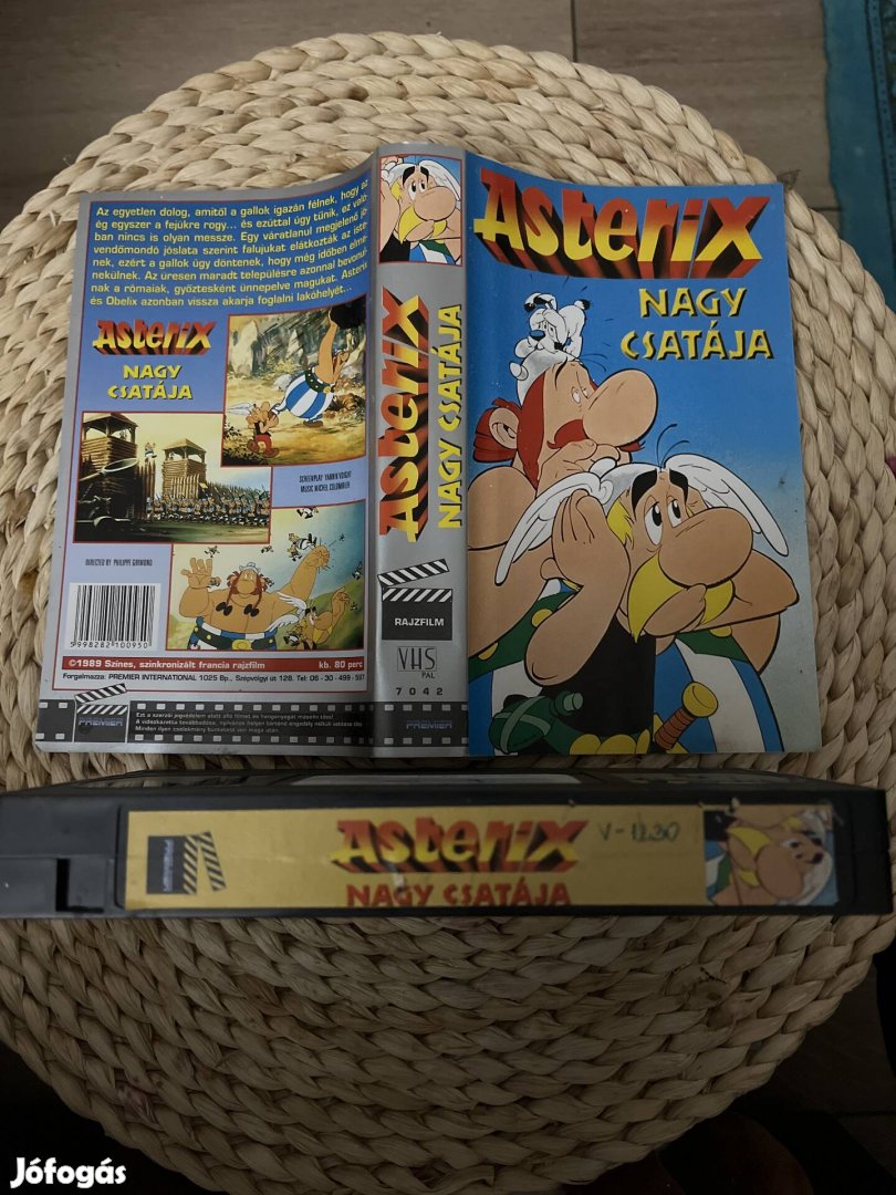 Asterix nagy csatája vhs