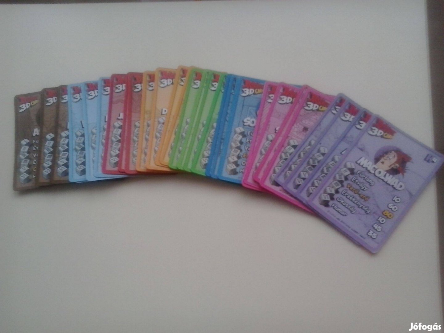 Asterix teljes kártyasor