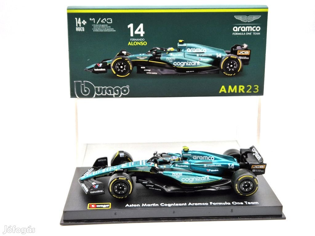 Aston Martin AMR23 F1 #14 (2023) - Fernando Alonso - PILÓTÁVAL -  Bbu