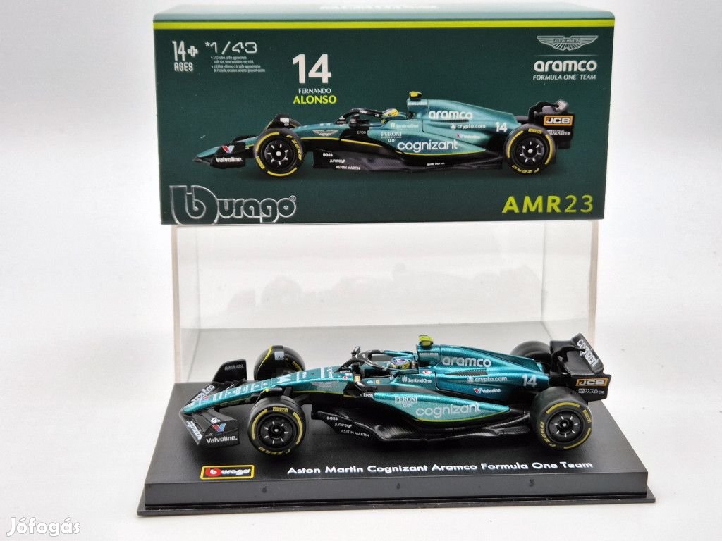 Aston Martin AMR23 F1 #14 (2023) - Fernando Alonso - PILÓTÁVAL -  Bbu