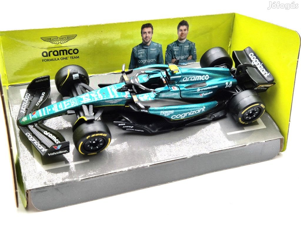 Aston Martin AMR23 F1 #14 (2023) - Fernando Alonso -  Bburago - 1:43