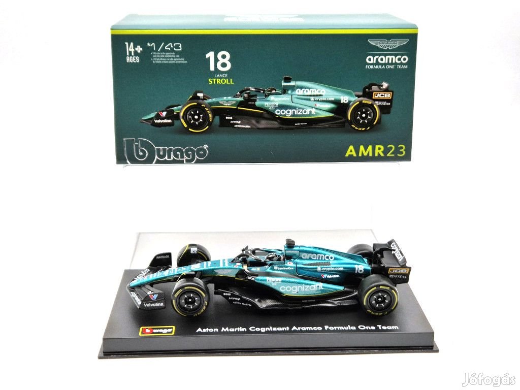 Aston Martin AMR23 F1 #18 (2023) - Lance Stroll - PILÓTÁVAL -  Bburag