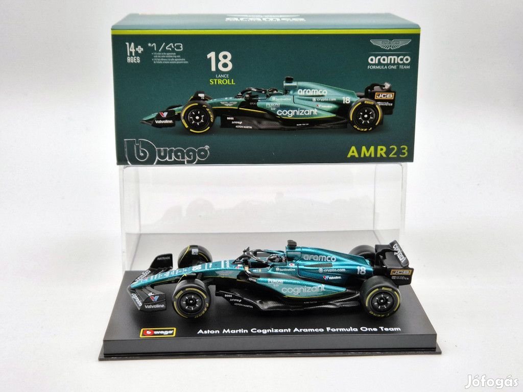 Aston Martin AMR23 F1 #18 (2023) - Lance Stroll - PILÓTÁVAL -  Bburag