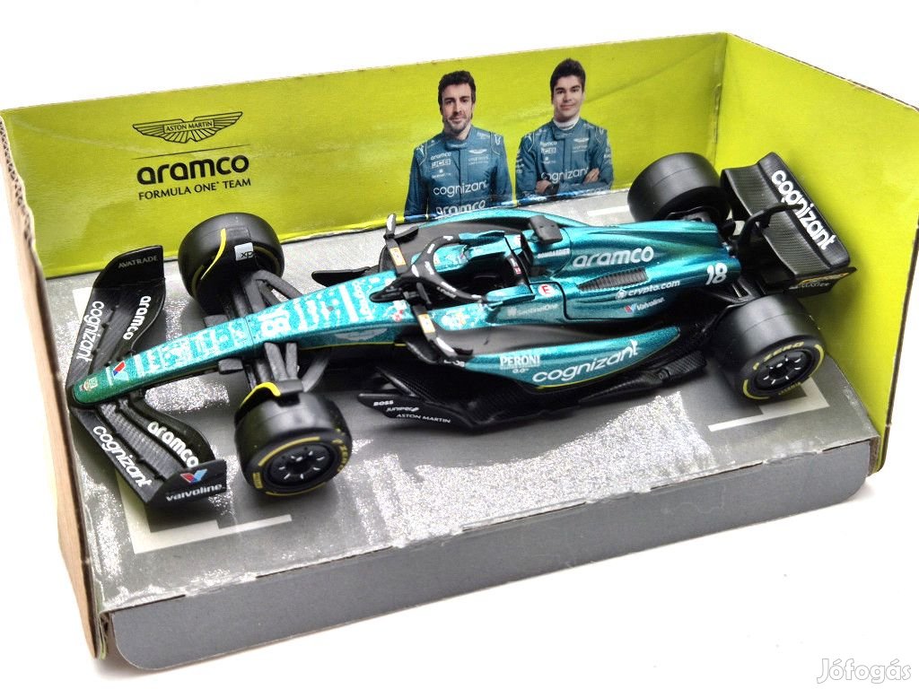 Aston Martin AMR23 F1 #18 (2023) - Lance Stroll -  Bburago - 1:43