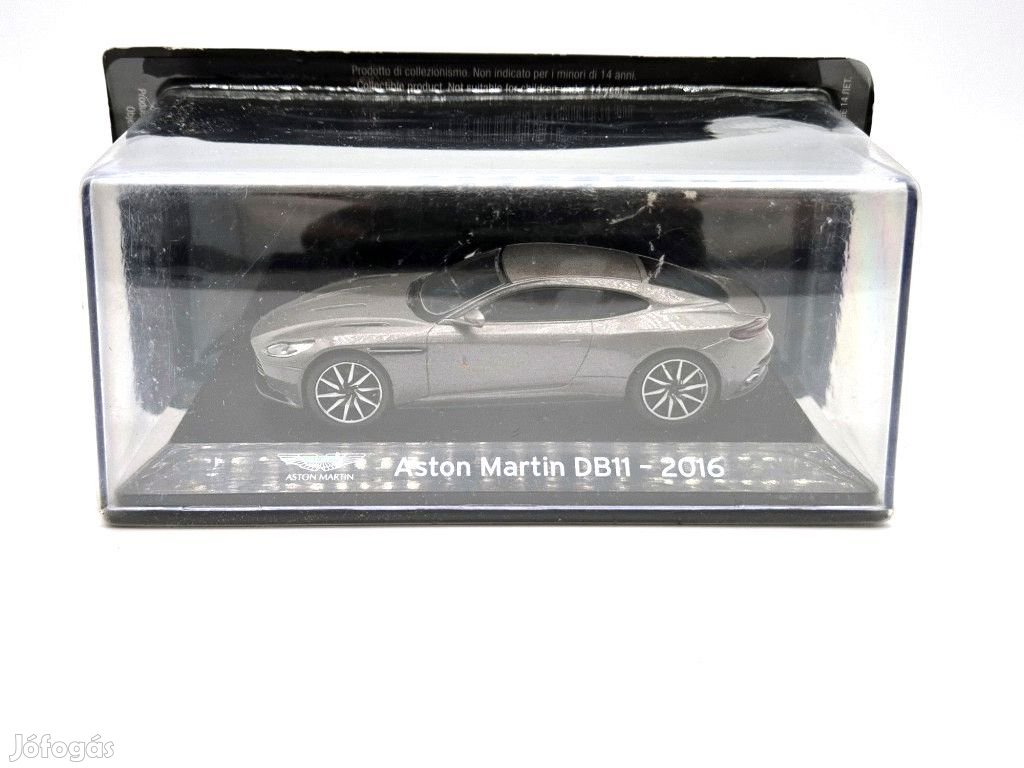 Aston Martin DB11 year 2016 grey metallic 1:43 Altaya