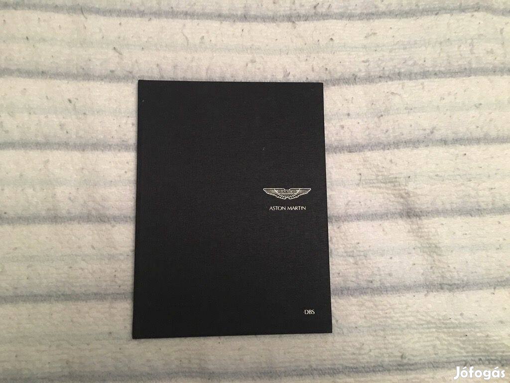 Aston Martin DBS prospektus, katalógus, könyv