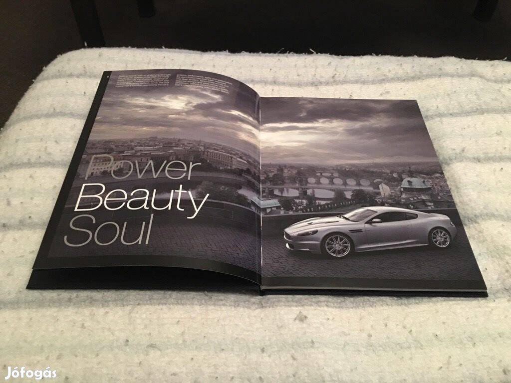 Aston Martin DBS prospektus, katalógus, könyv