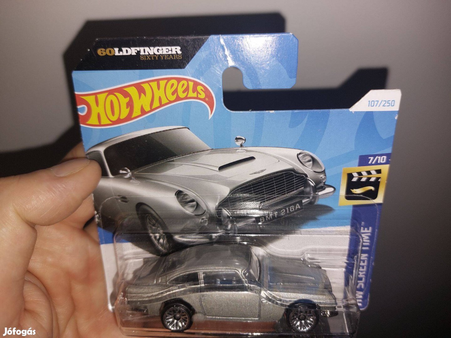 Aston Martin DB-5 DB 5 James Bond Goldfinger Match Box Hot Wheels kis