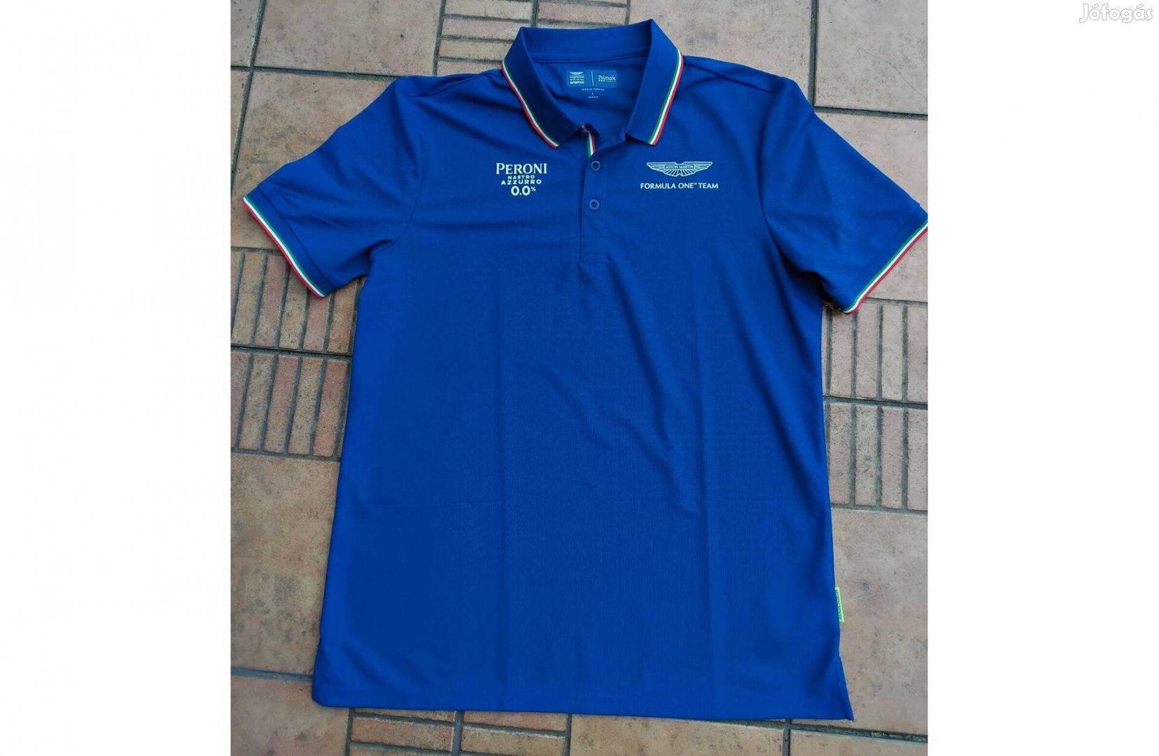 Aston Martin Forma 1 galléros szurkolói mez L XL