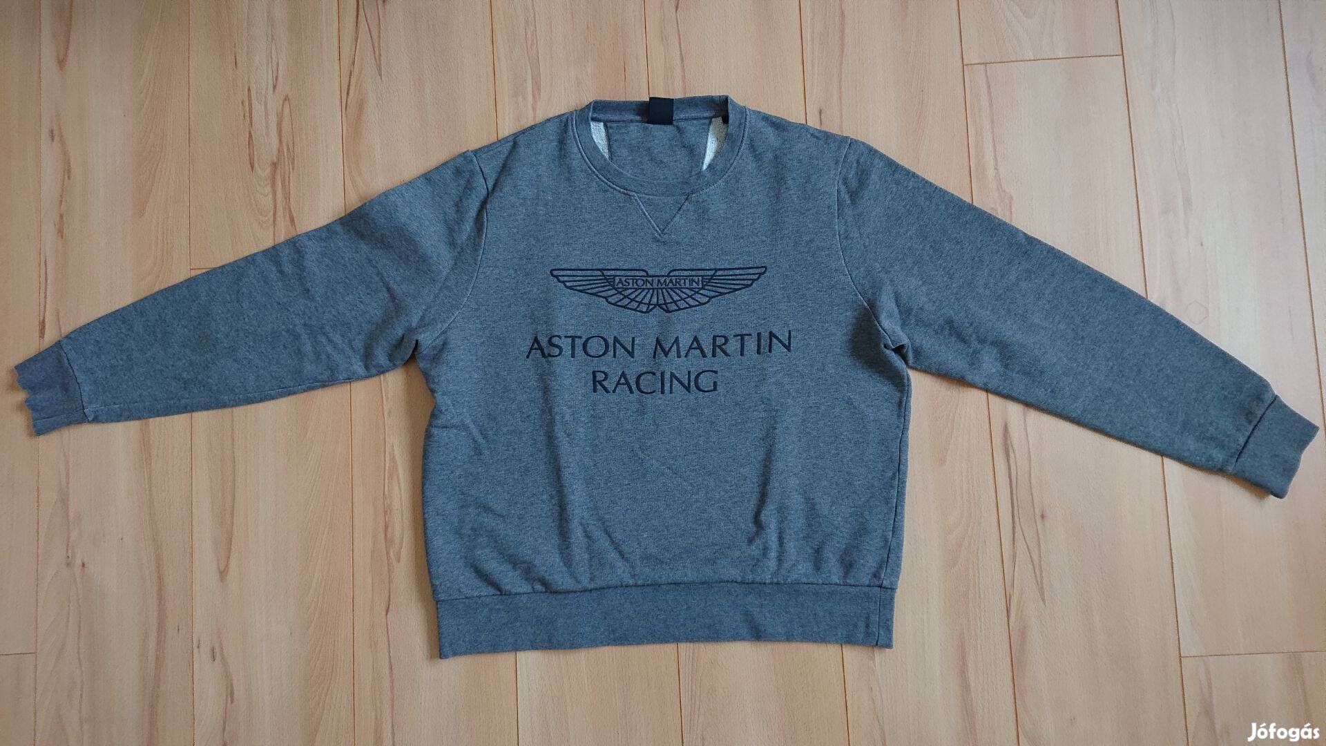 Aston Martin Racing By Hackett London szürke tréning póló, Új, L méret