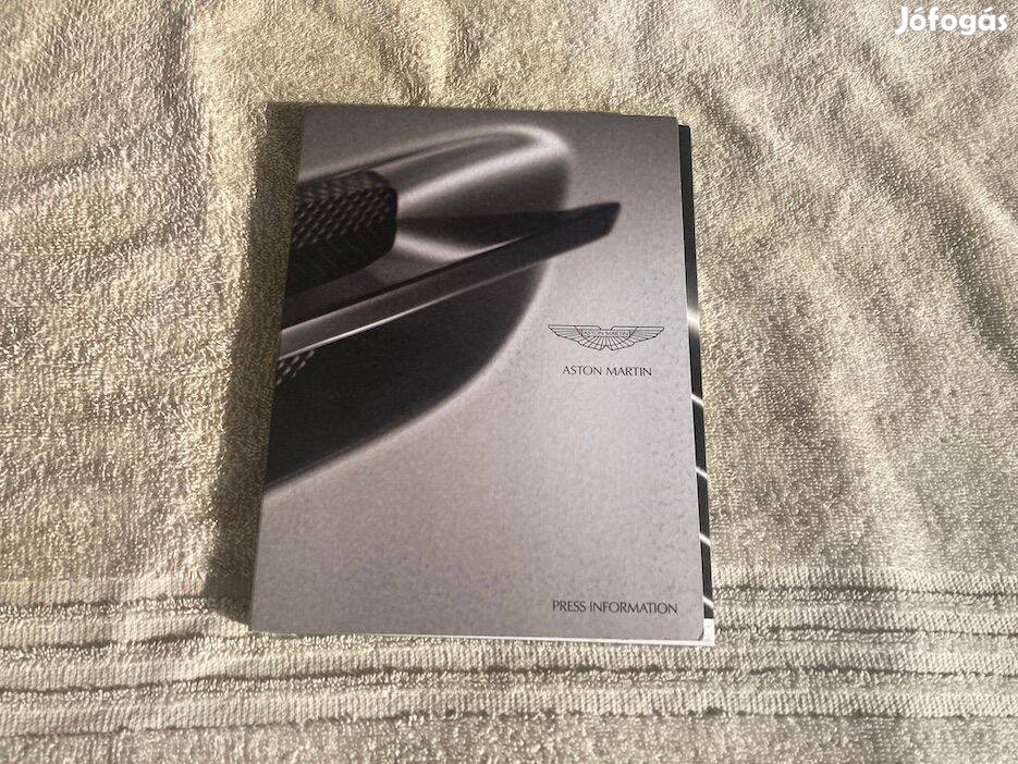 Aston Martin program prospektus, katalógus és CD