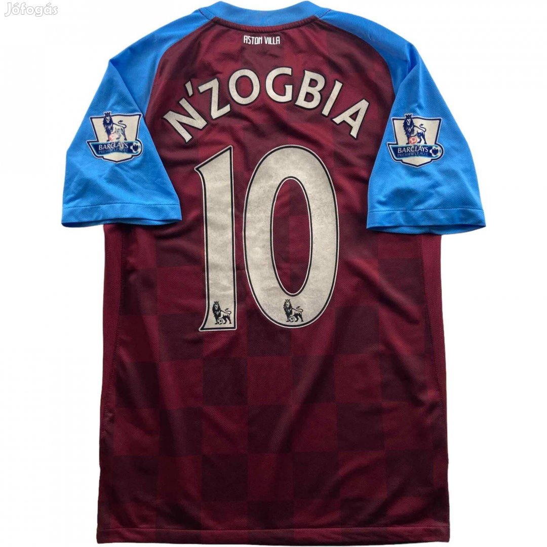 Aston Villa 2011-12 Nike hazai Charles NZogbia foci mez S-es