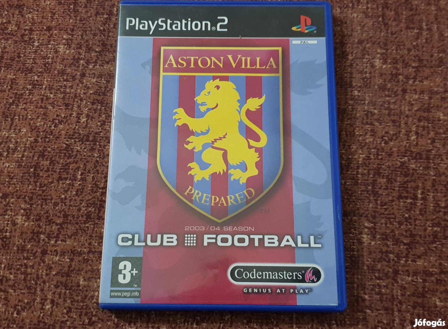 Aston Villa Club Football Playstation 2 eredeti lemez ( 2000 Ft )