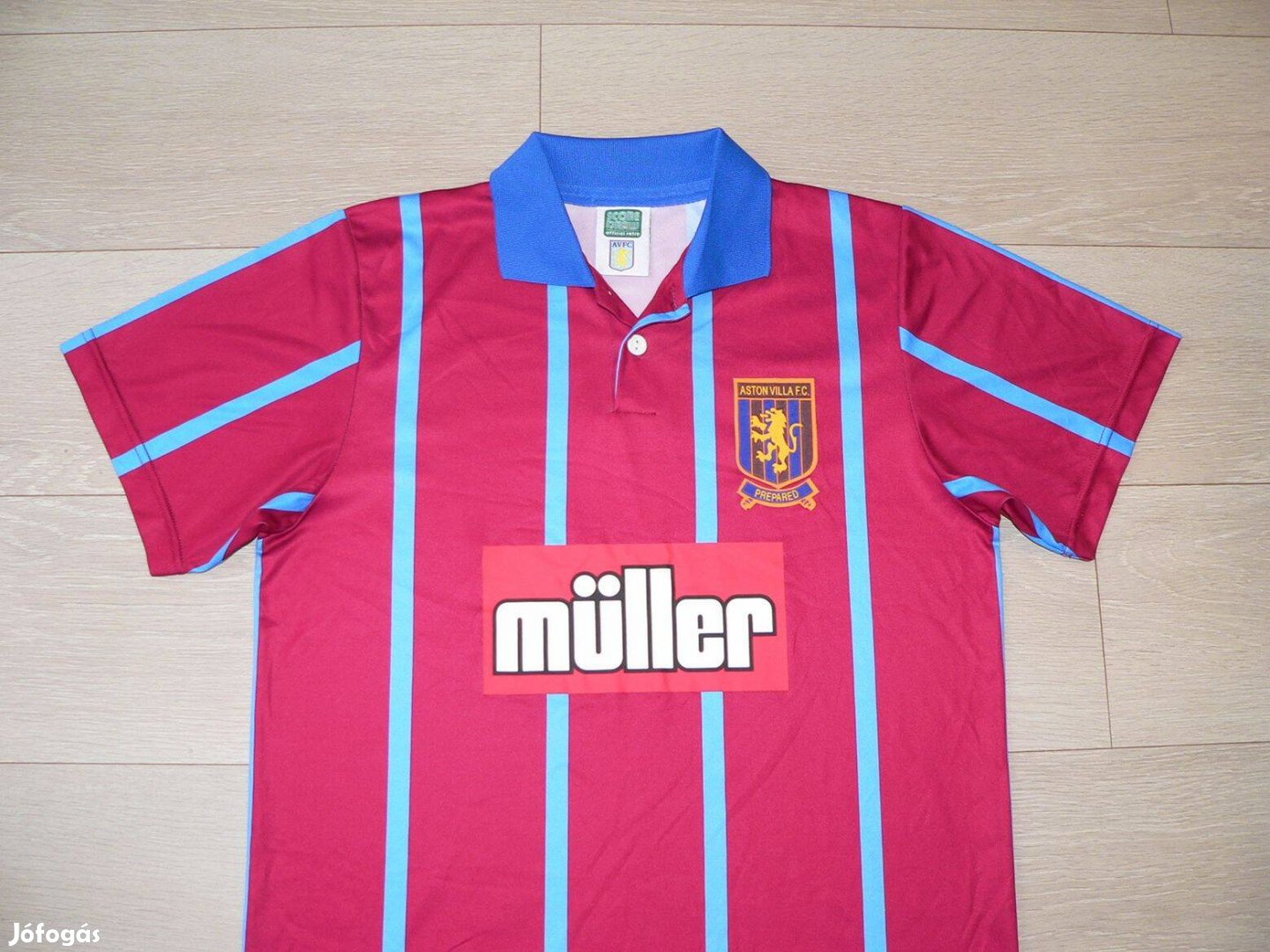 Aston Villa rövid ujjú mez 1993 (M)