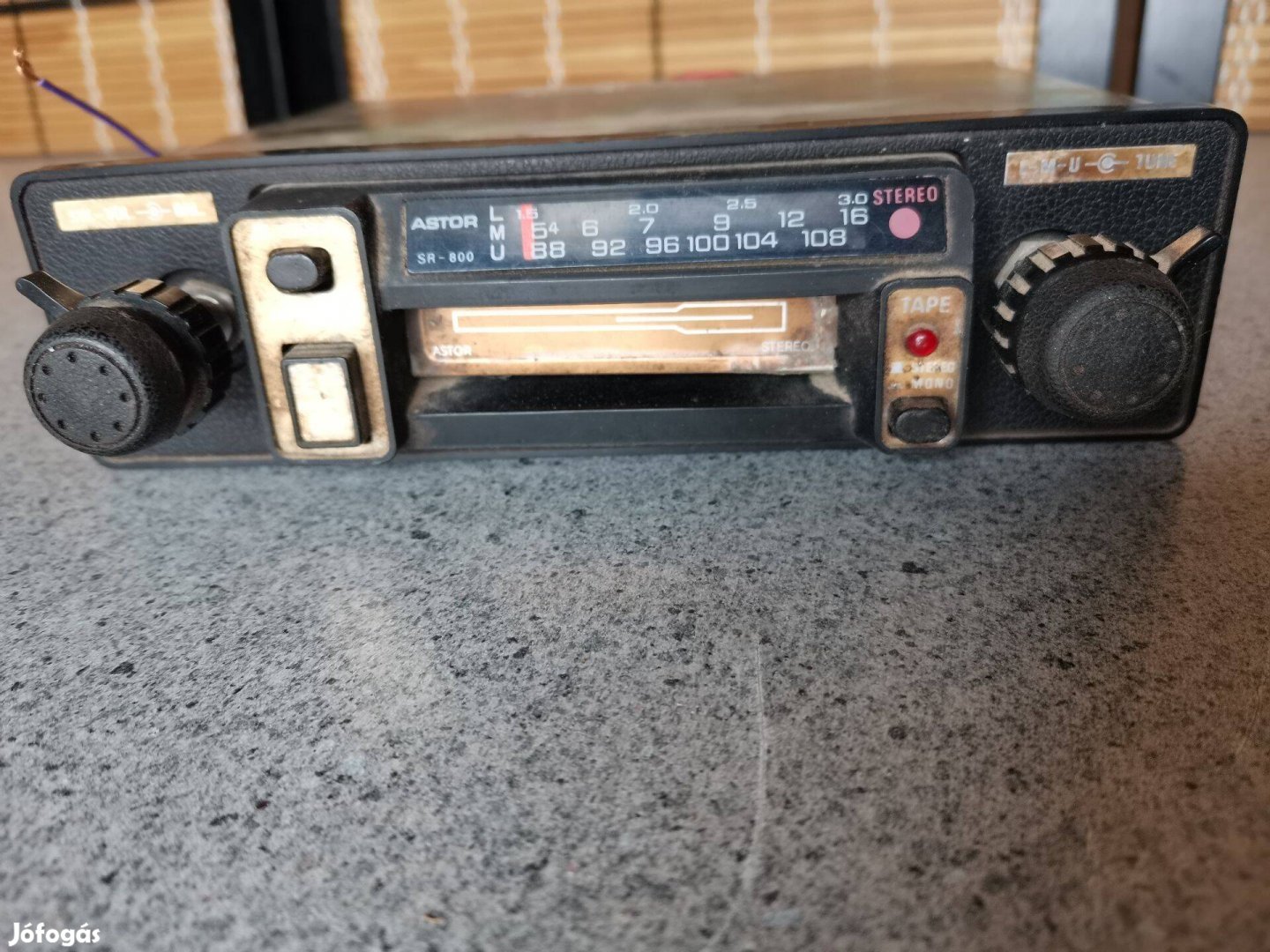 Astor régi autós magnó