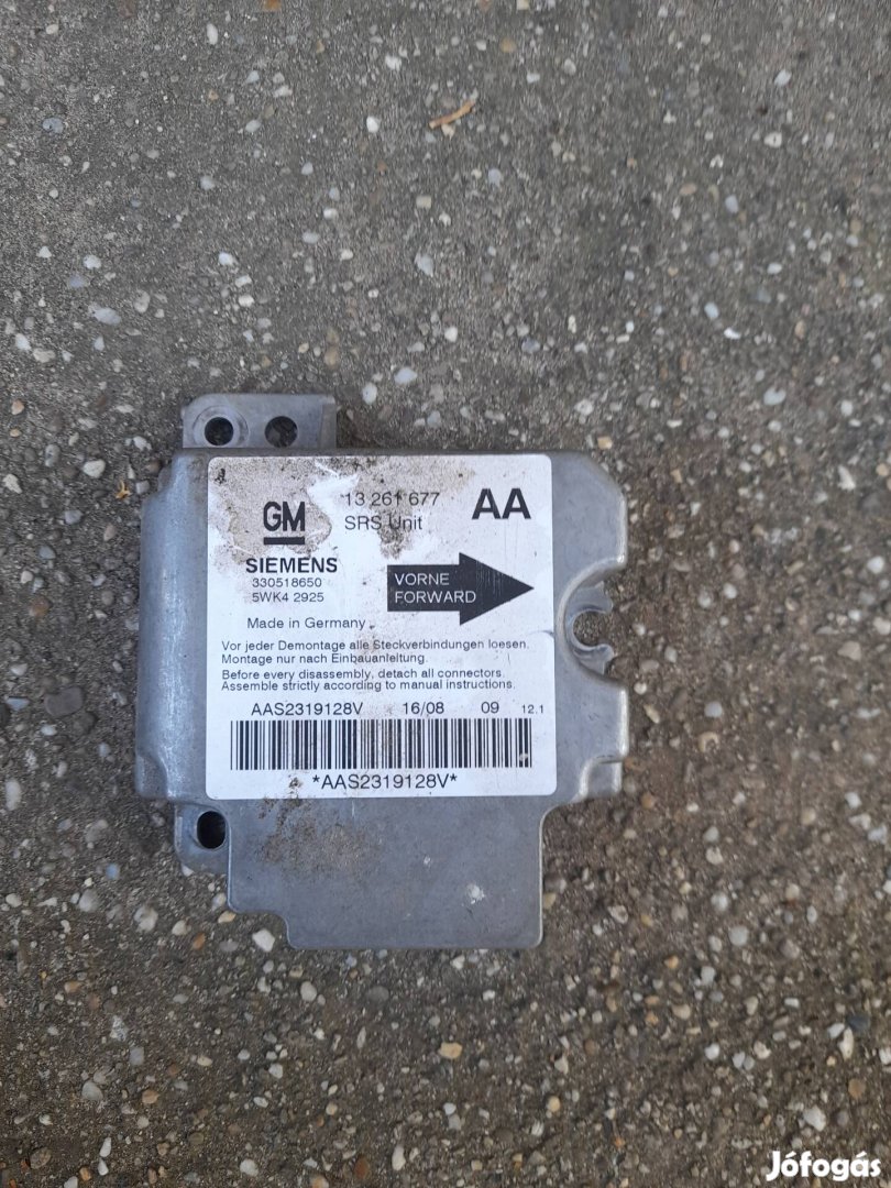 Astra G légzsák elektronika 