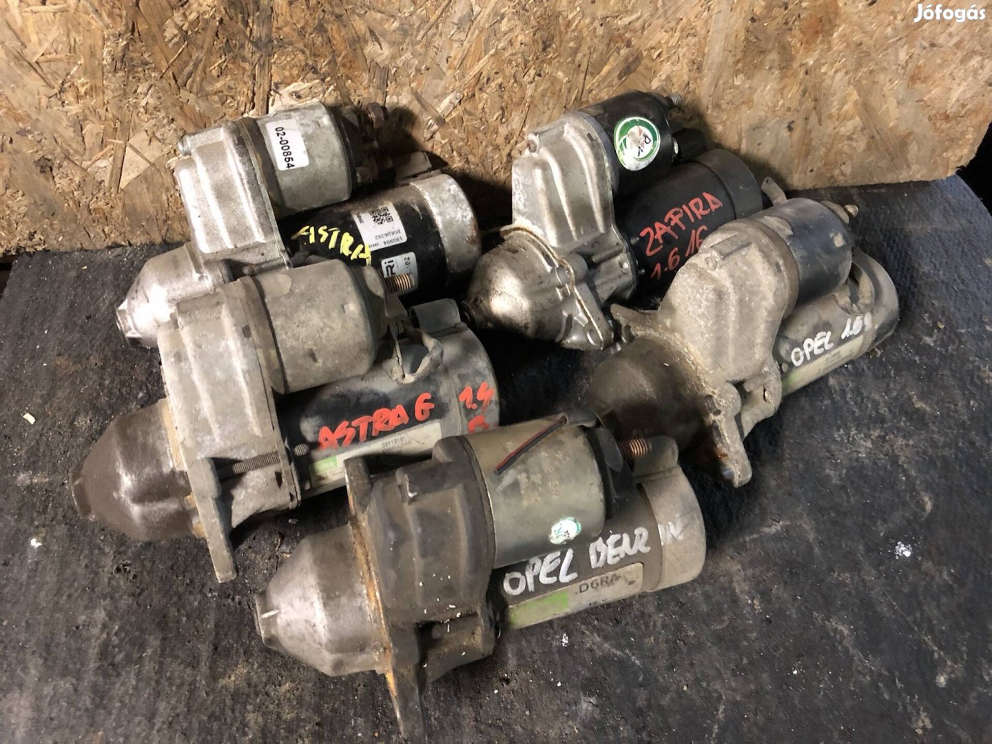 Astra Vectra Zafira Corsa Meriva önindító 