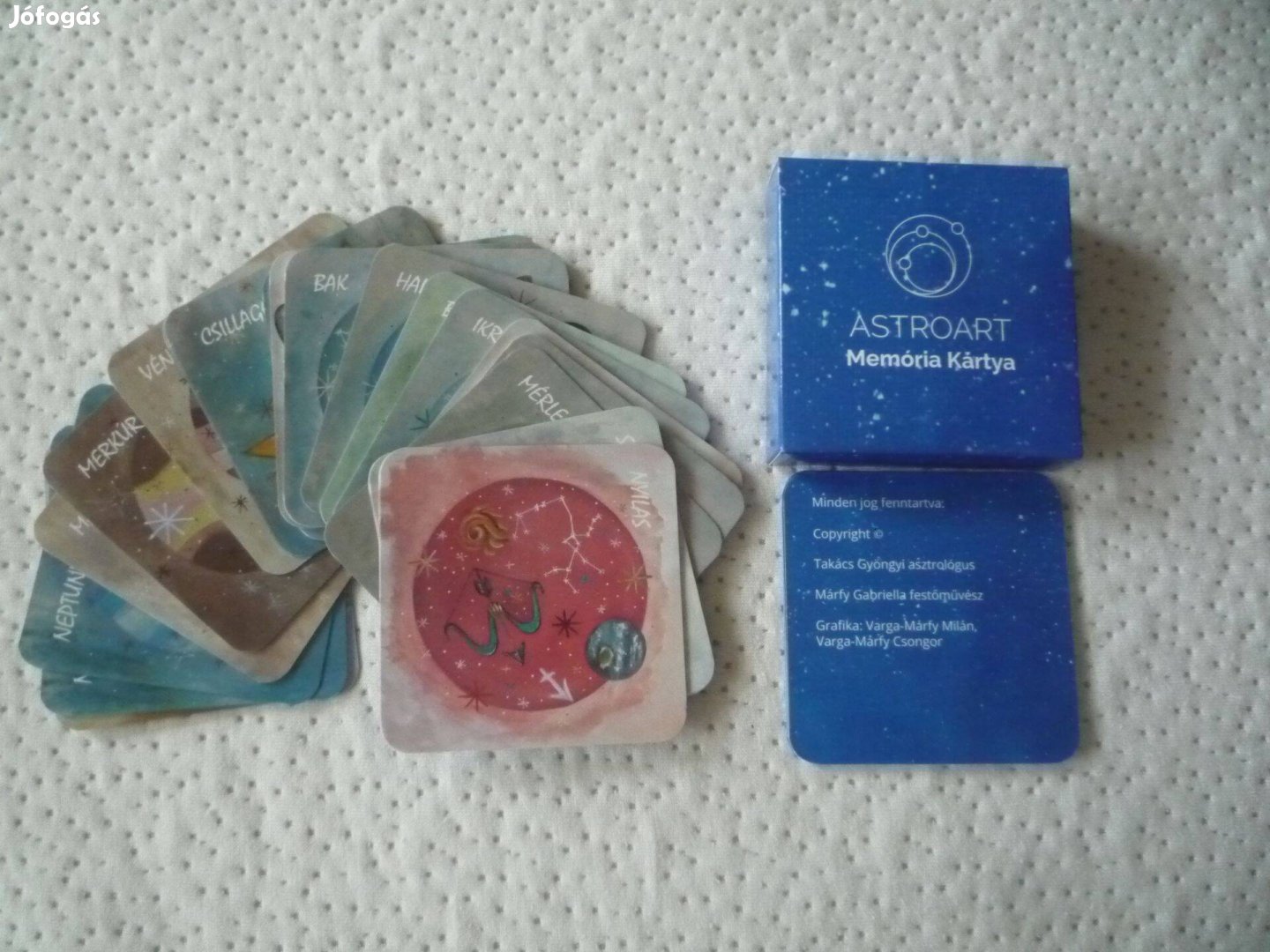 Astroart Memória 48 db-os kártya Asztrológia és a bolygók 2024