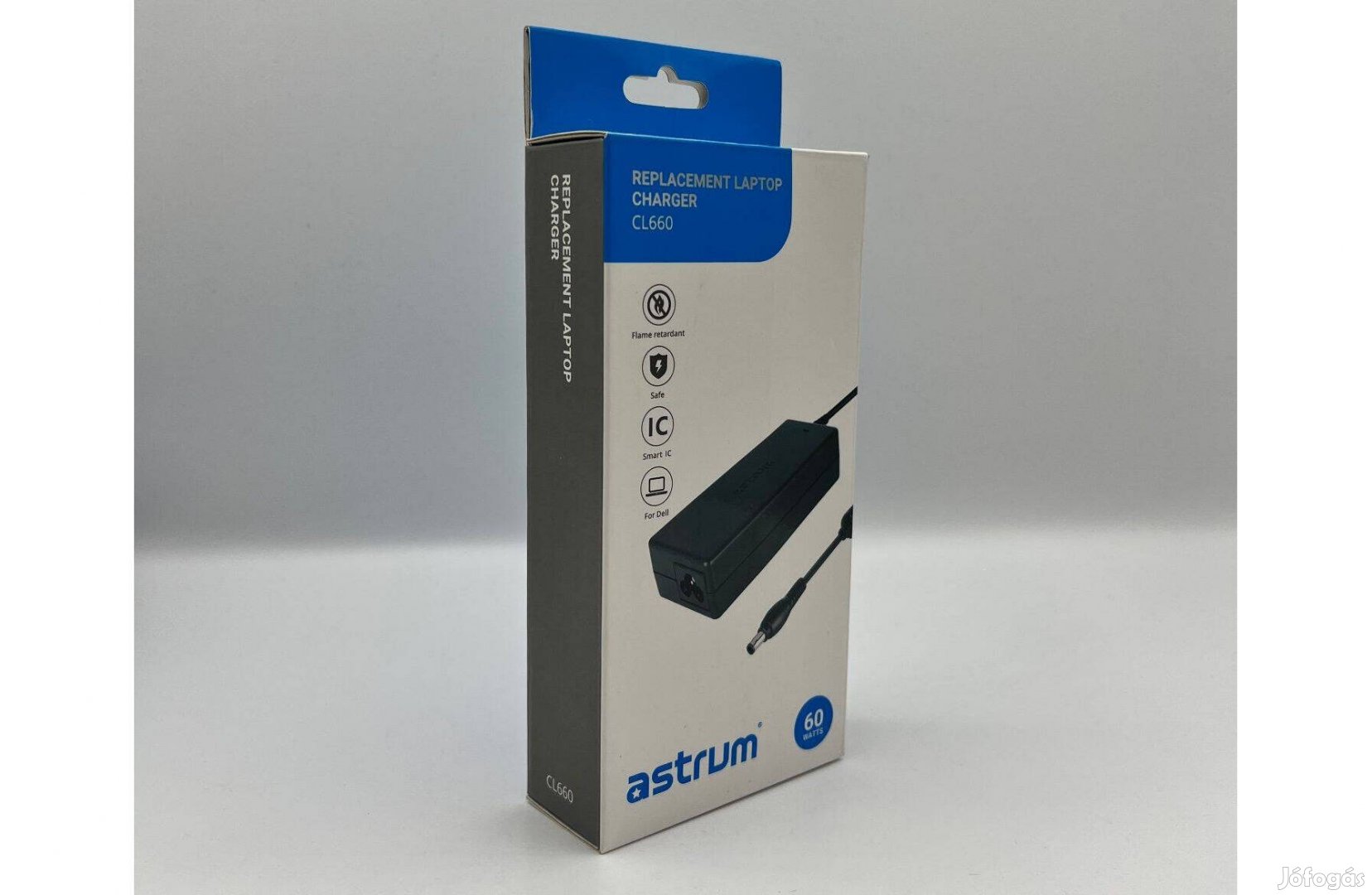 Astrum CL660 Samsung laptop töltő 60W, fekete, új, Akciós