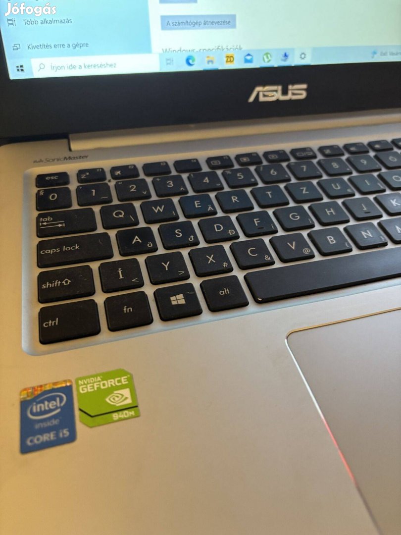 Asus 14" FHD LED i5 8GB Ram . 2GB Videokártya